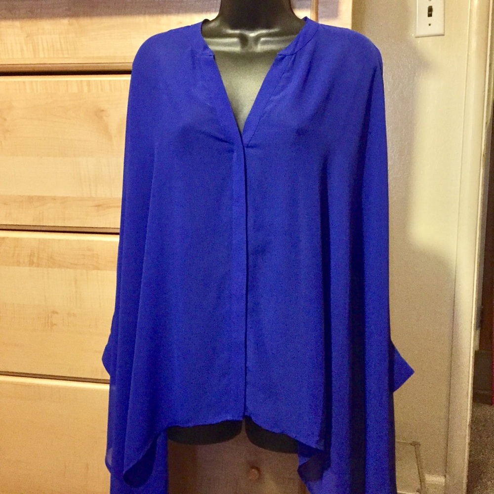 NWT Marciano Chiffon Blouse XS/S - Picture 5 of 8